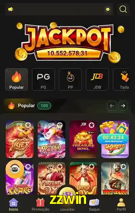 Promoções Especiais no zzwin App